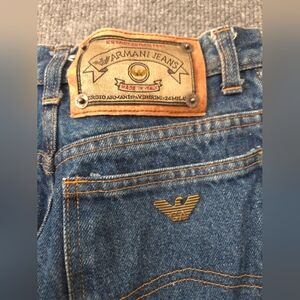 Vintage Giorgio Armani High Waisted‎ Jeans Size 26